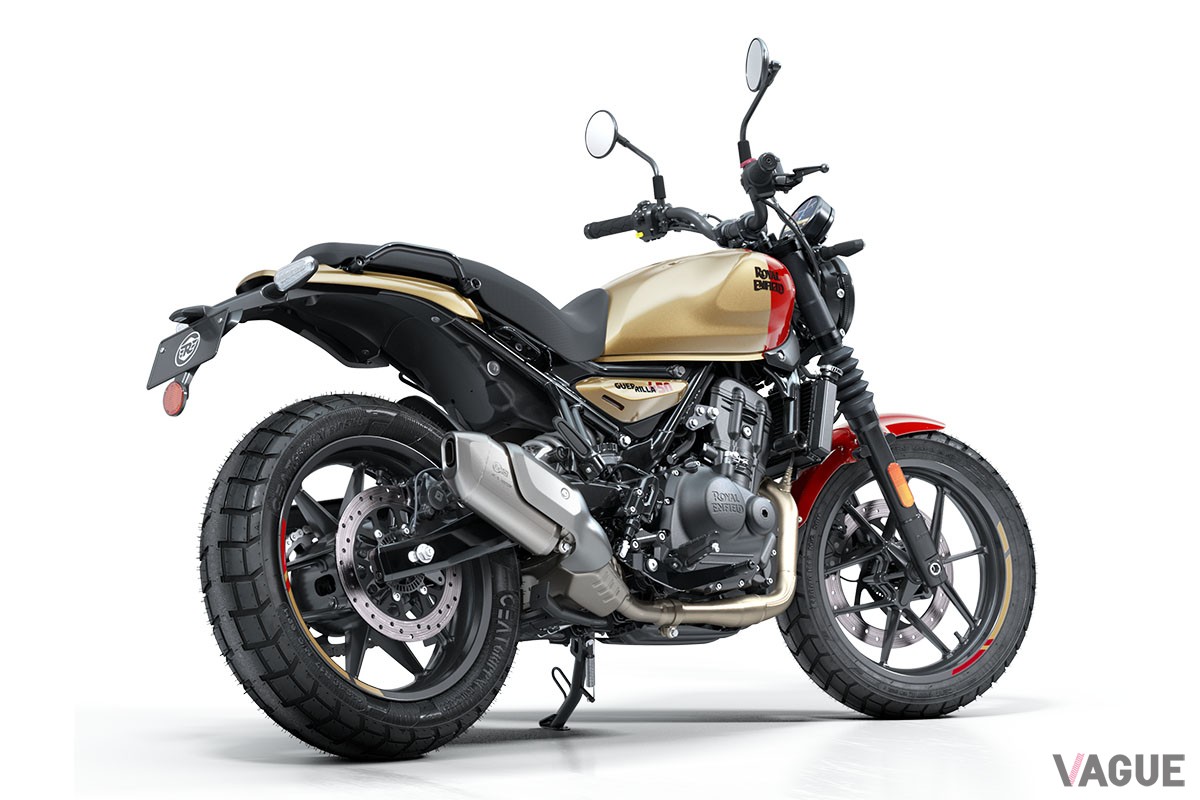 ロイヤルエンフィールドの新ロードスター「ゲリラ450」シリーズ
