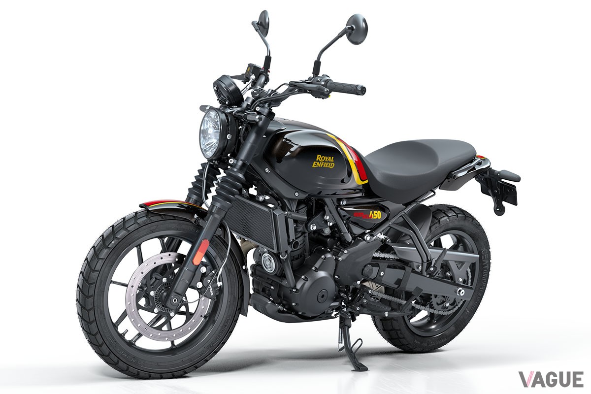 ロイヤルエンフィールドの新ロードスター「ゲリラ450」シリーズ
