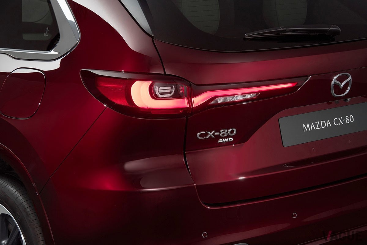 快適なリアキャビンも見どころのマツダ新型「CX-80」