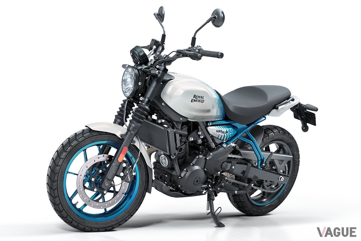 ロイヤルエンフィールドの新ロードスター「ゲリラ450」シリーズ