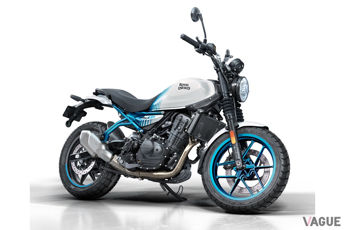 ロイヤルエンフィールドの新ロードスター「ゲリラ450」シリーズ
