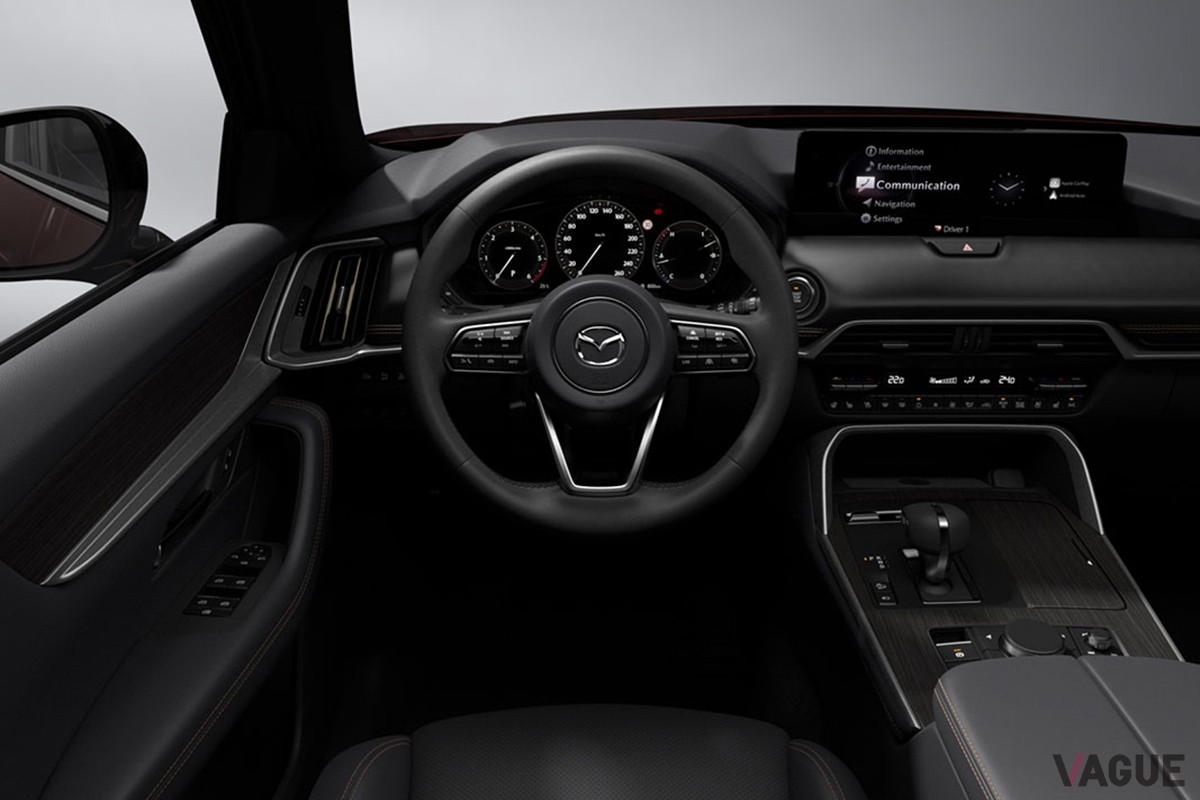 快適なリアキャビンも見どころのマツダ新型「CX-80」