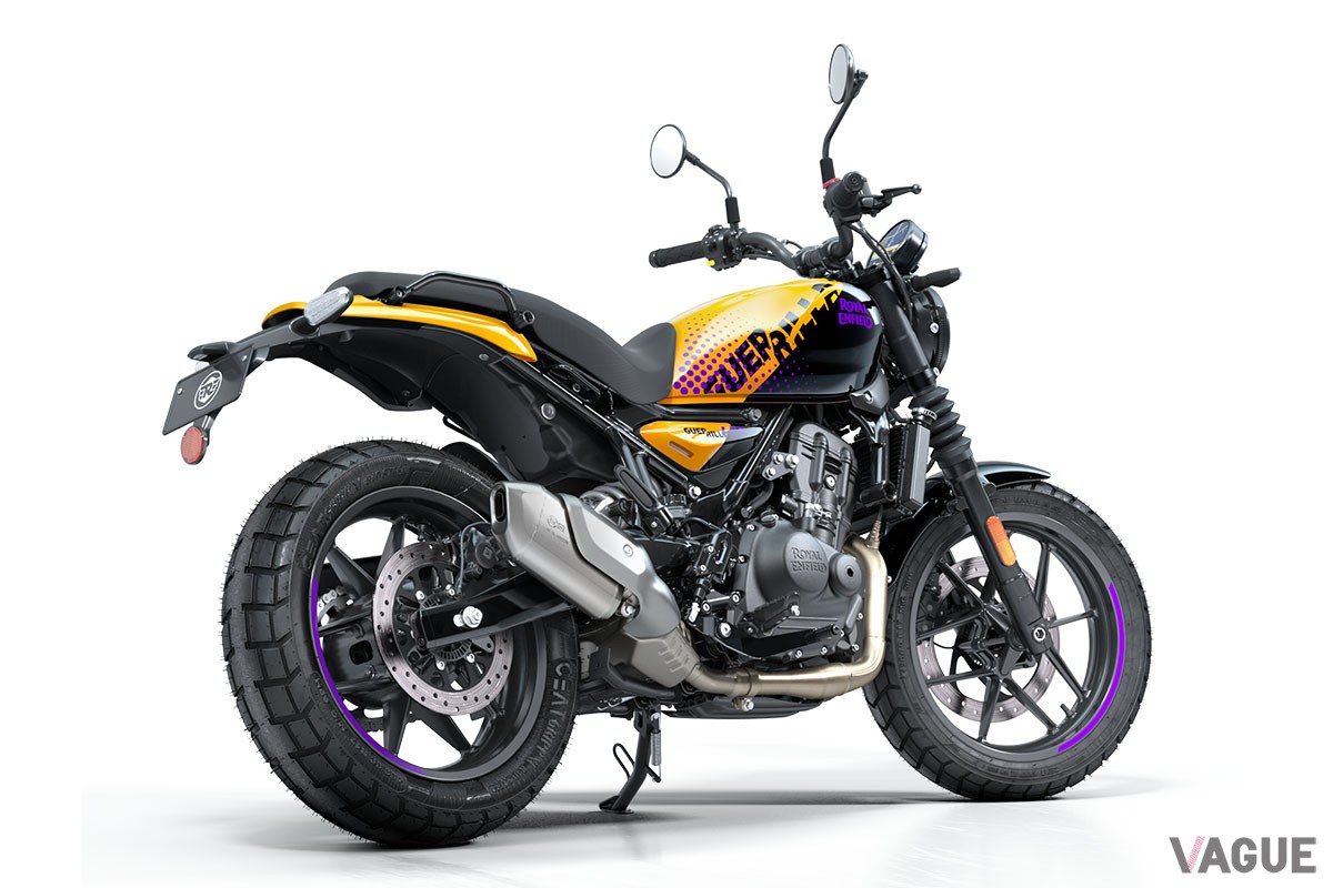 ロイヤルエンフィールドの新ロードスター「ゲリラ450」シリーズ