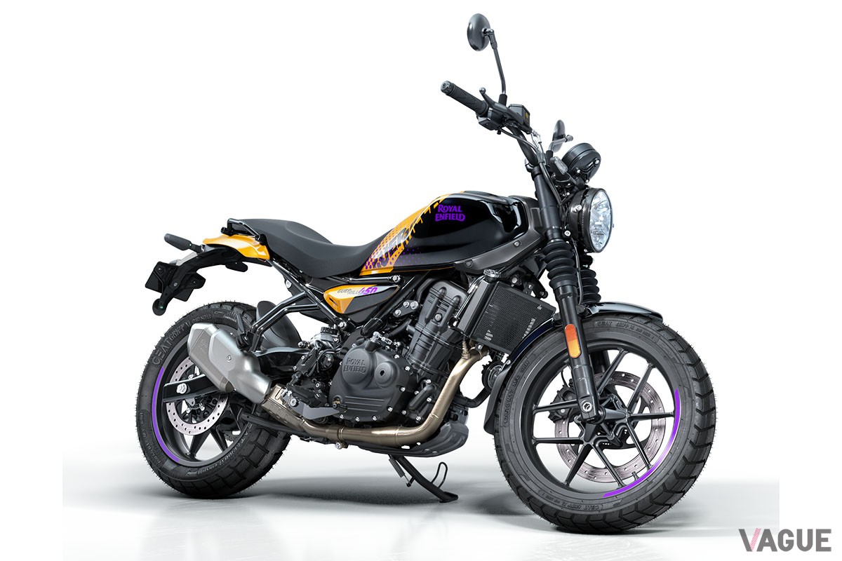 ロイヤルエンフィールドの新ロードスター「ゲリラ450」シリーズ