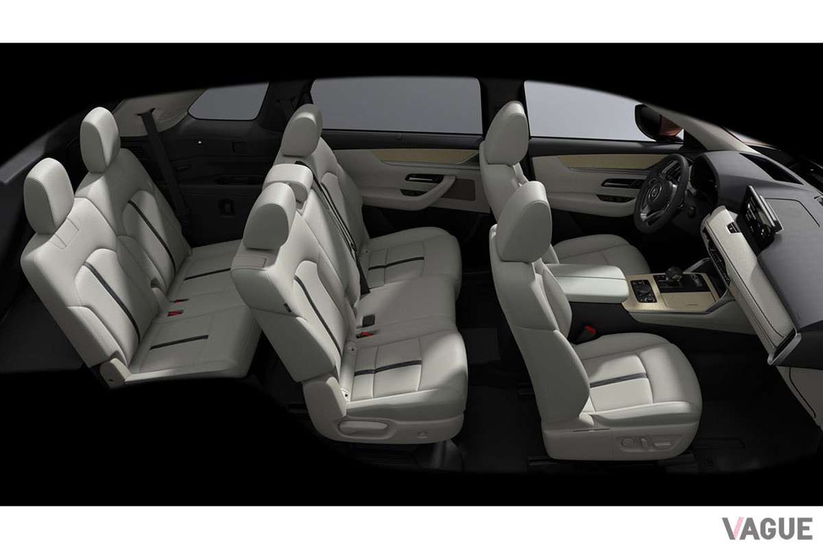華やかな雰囲気のボディカラーと豪華でおしゃれなインテリアも見どころのマツダ新型「CX-80」