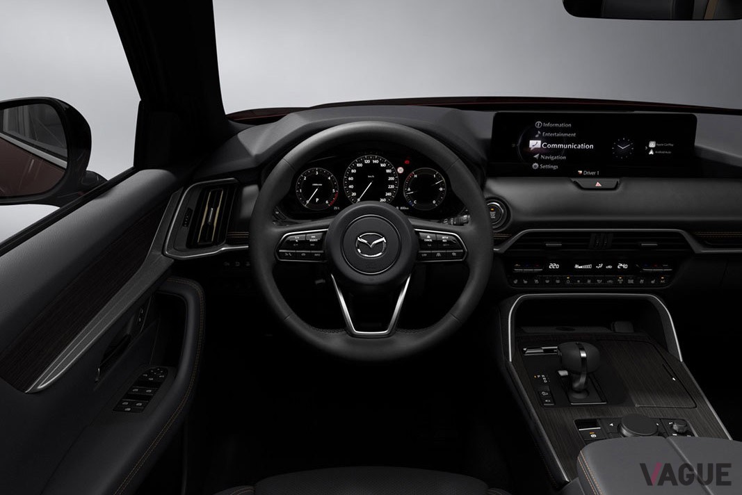 華やかな雰囲気のボディカラーと豪華でおしゃれなインテリアも見どころのマツダ新型「CX-80」