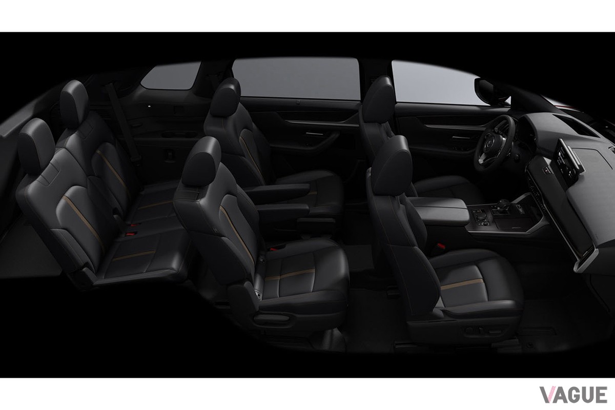 華やかな雰囲気のボディカラーと豪華でおしゃれなインテリアも見どころのマツダ新型「CX-80」