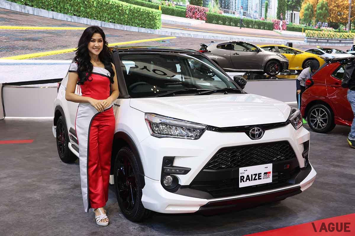 インドネシア国際ショーで展示されていたトヨタ「ライズGRスポーツ」