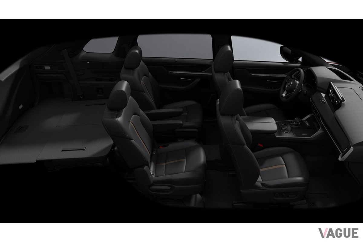 華やかな雰囲気のボディカラーと豪華でおしゃれなインテリアも見どころのマツダ新型「CX-80」