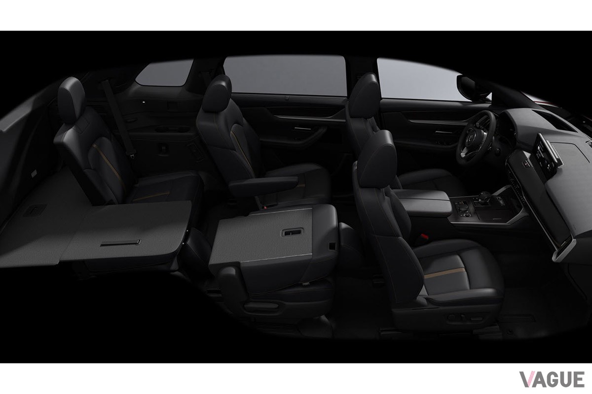 華やかな雰囲気のボディカラーと豪華でおしゃれなインテリアも見どころのマツダ新型「CX-80」