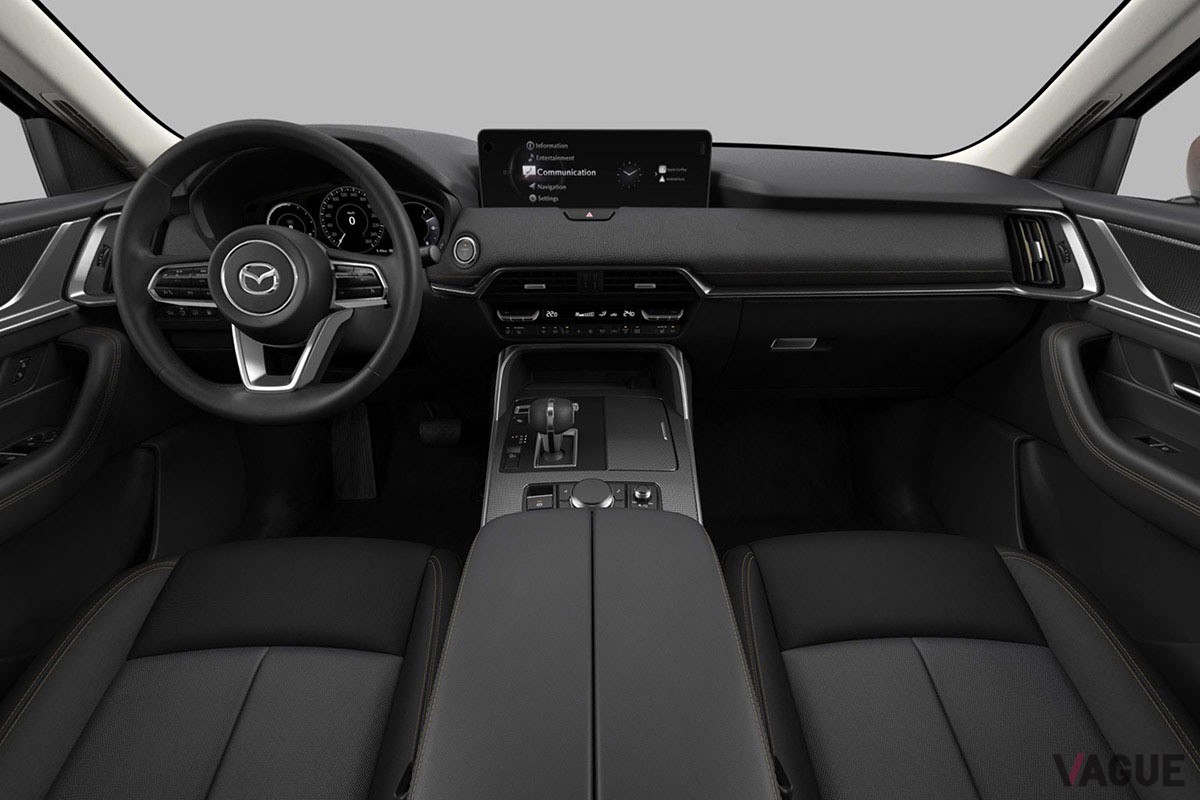 華やかな雰囲気のボディカラーと豪華でおしゃれなインテリアも見どころのマツダ新型「CX-80」