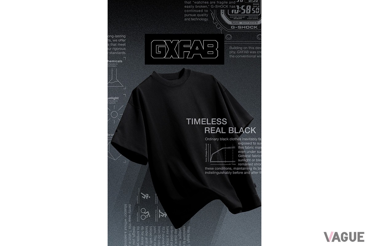 “G-SHOCK”ブランドの理念を引き継ぎ、色褪せに対してタフな性能を発揮する「GXFAB」