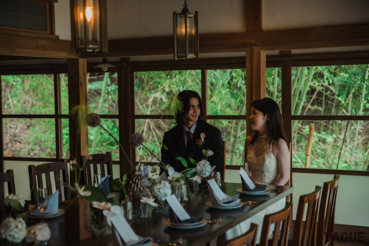 新郎新婦と近い距離で楽しめる、古民家でおこなうウエディングパーティー