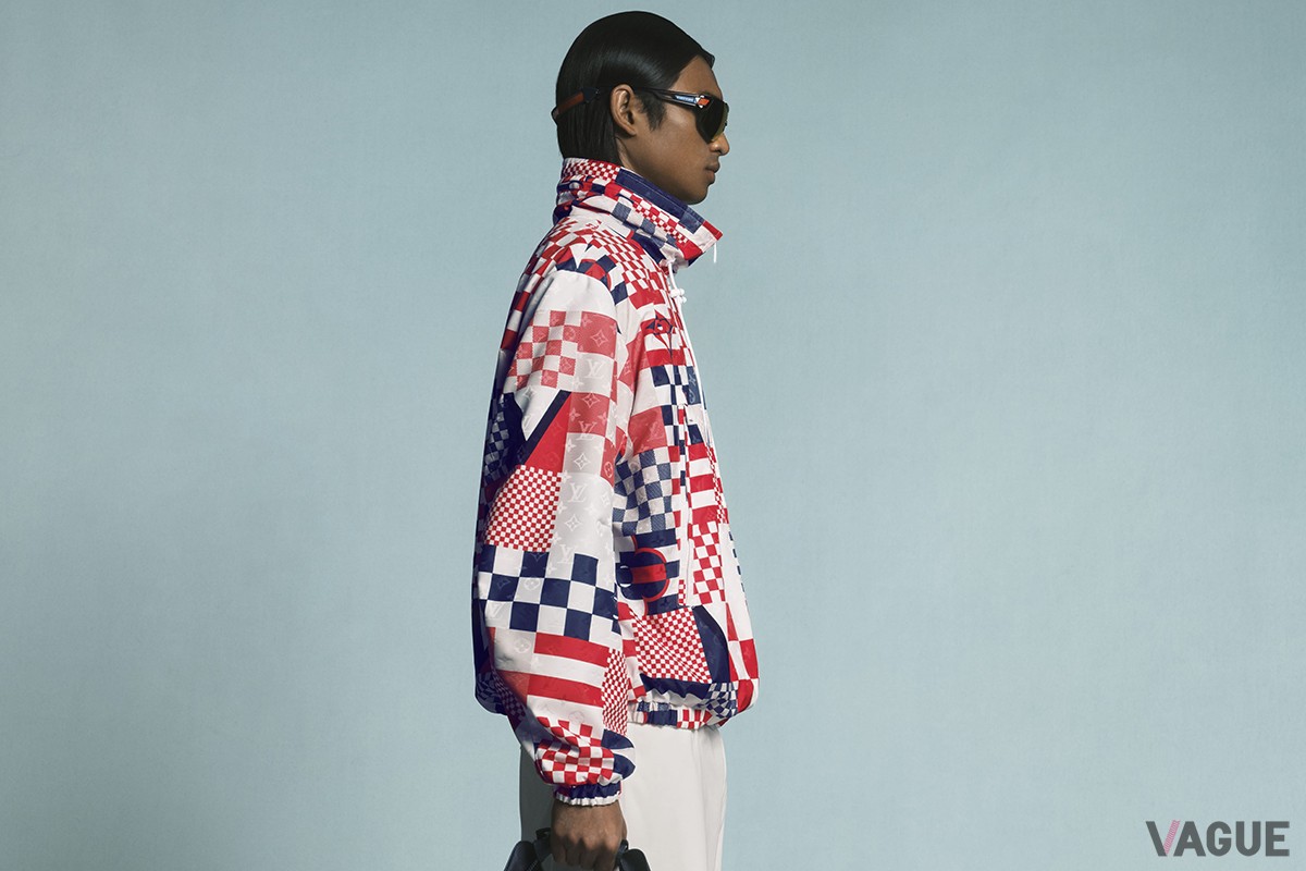 リバーシブルナイロンウインドブレーカー