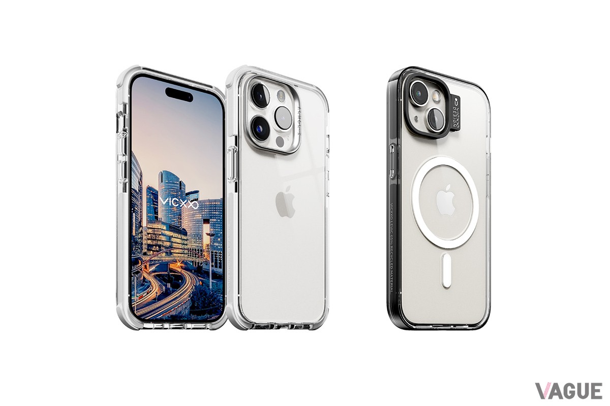 韓国の人気ブランド・VICXXO（ヴィクショ）のiPhoneケース。こちらもシンプルで洗練されたデザイン