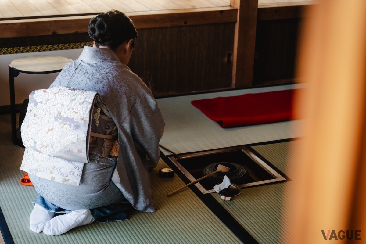 1階に構える茶道炉のある和室は日本文化体験にぴったりの空間