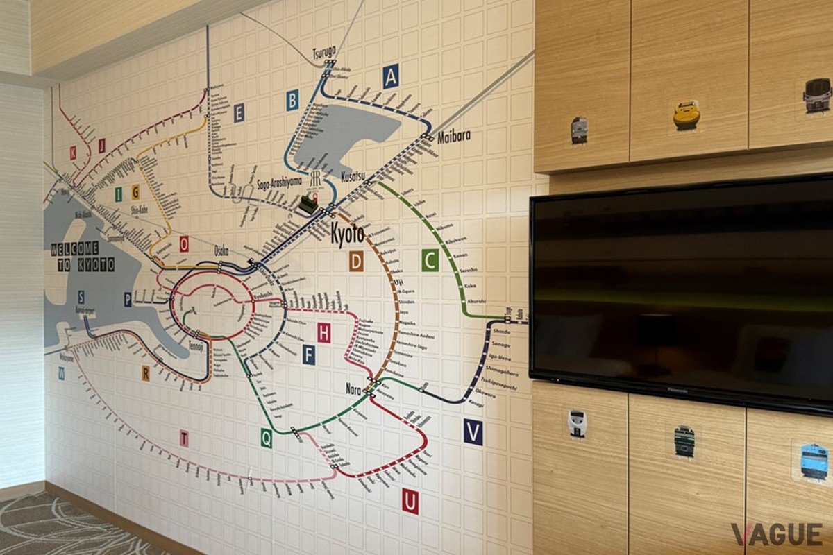 JR線近畿エリア路面図