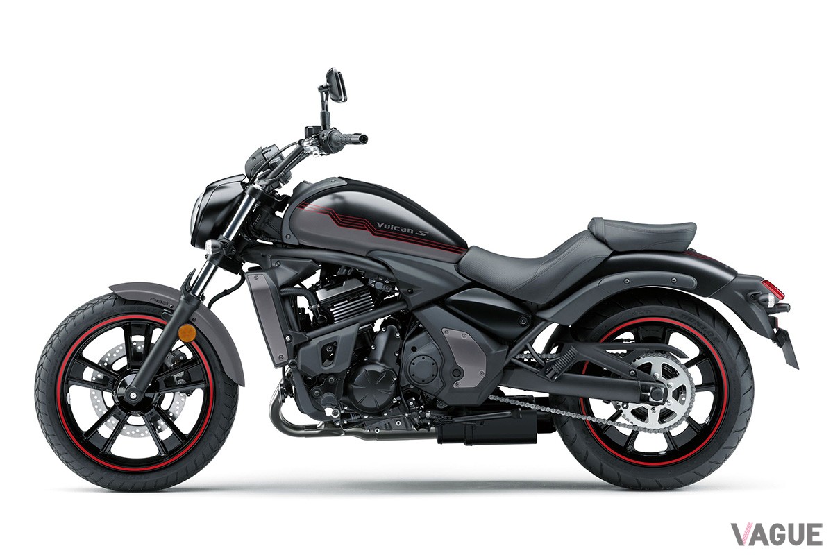 カワサキのミドルクラスクルーザー「VULCAN S」の2025年モデルは新しいカラー＆グラフィックを採用