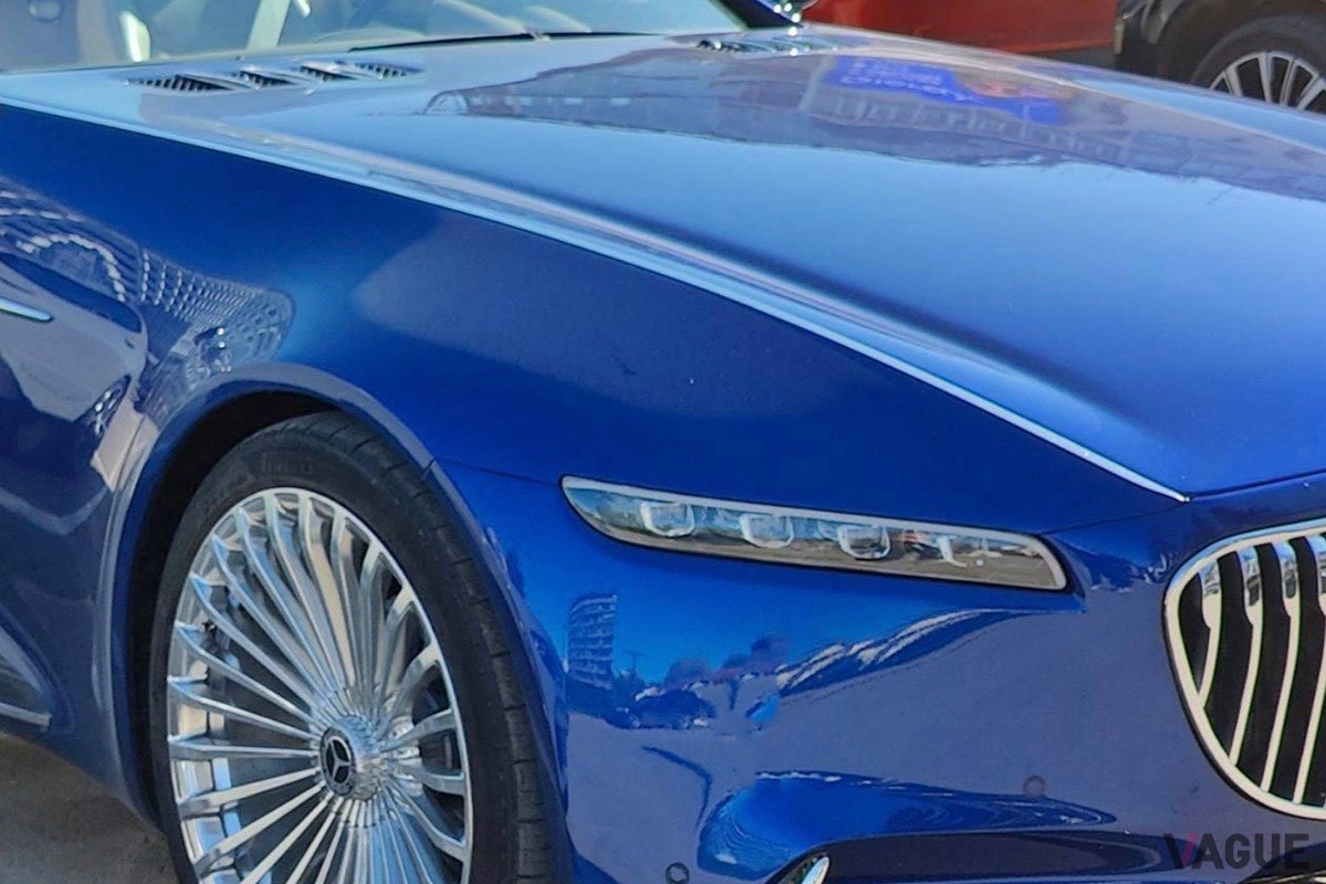 「ビジョン・メルセデス・マイバッハ 6カブリオレ」のDIYモデル（C）Instagram『nomusclegarage』