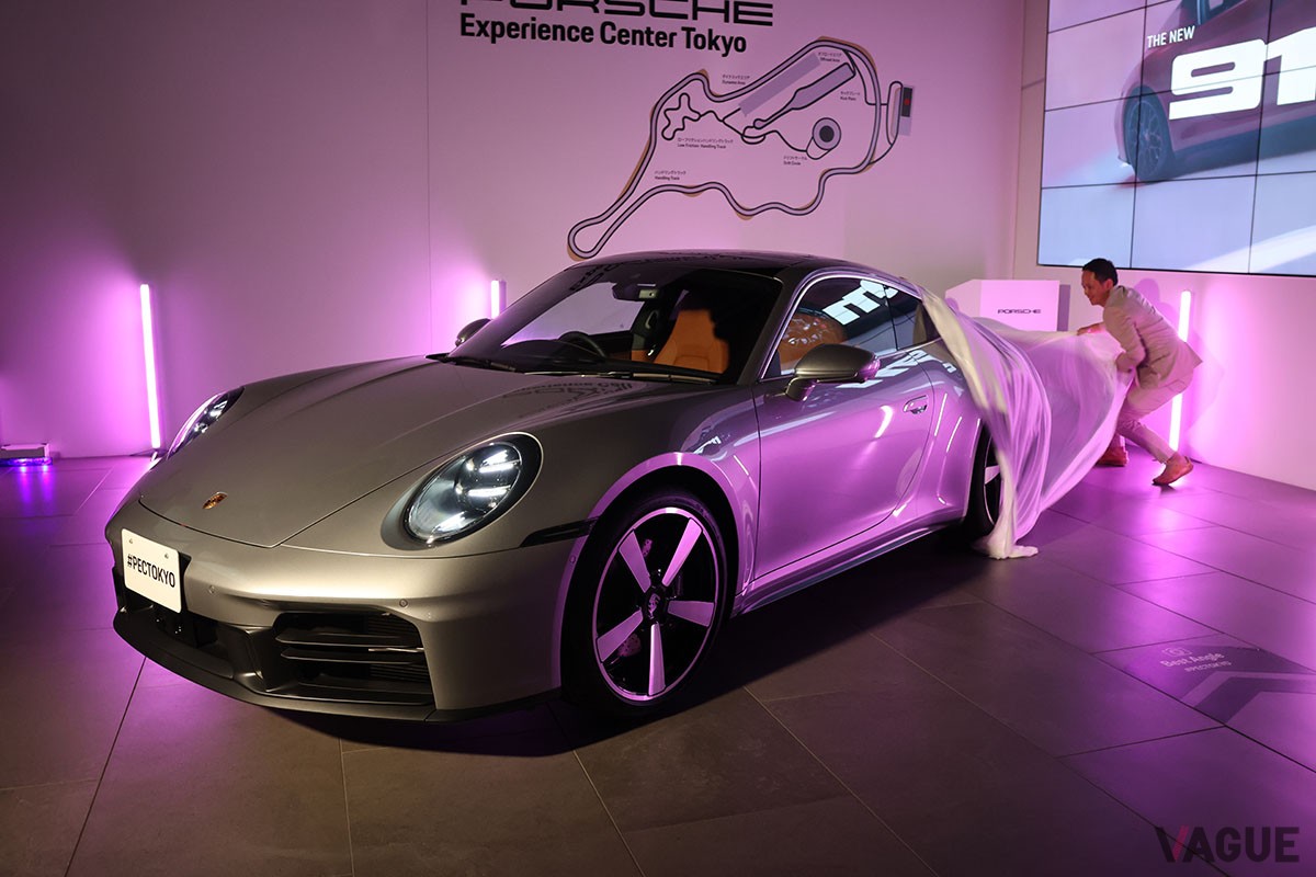 初開催となった「Night Misson 911」で日本初公開されたポルシェ新型「911カレラ」