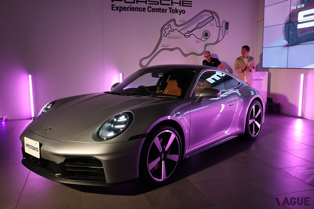初開催となった「Night Misson 911」で日本初公開されたポルシェ新型「911カレラ」