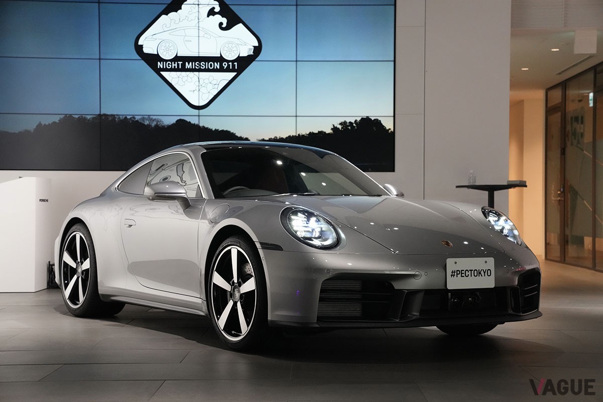 初開催となった「Night Misson 911」で日本初公開されたポルシェ新型「911カレラ」