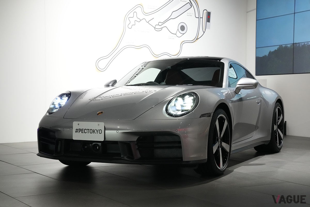 初開催となった「Night Misson 911」で日本初公開されたポルシェ新型「911カレラ」