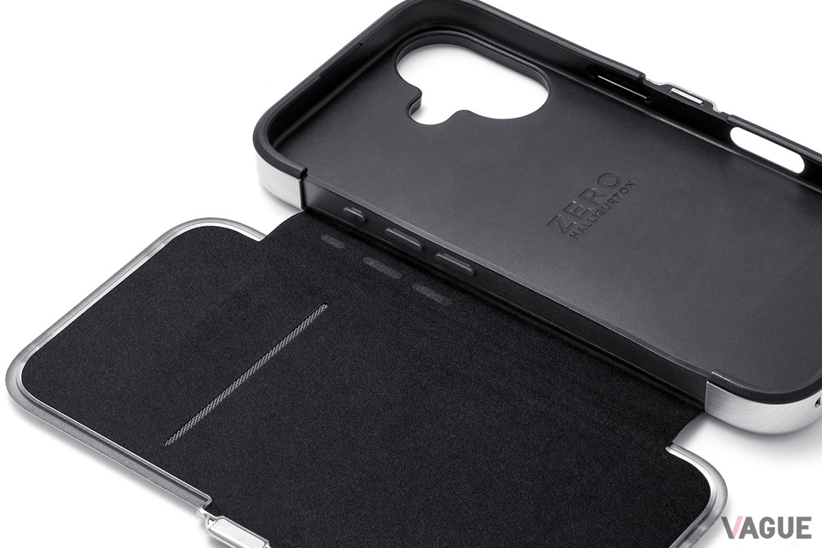 「iPhone 16」用の新作ケース「ZERO HALLIBURTON Hybrid Shockproof Flip Case／ZERO HALLIBURTON Hybrid Shockproof Case」