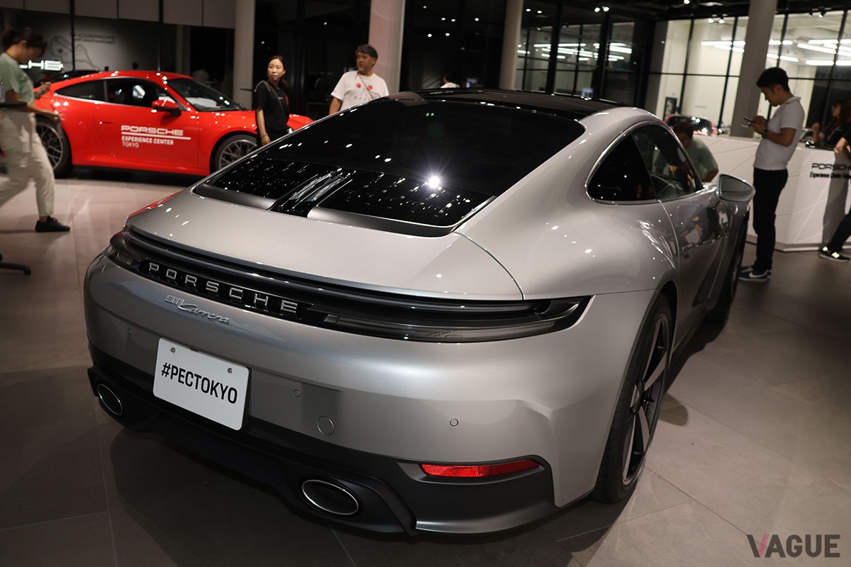 初開催となった「Night Misson 911」で日本初公開されたポルシェ新型「911カレラ」