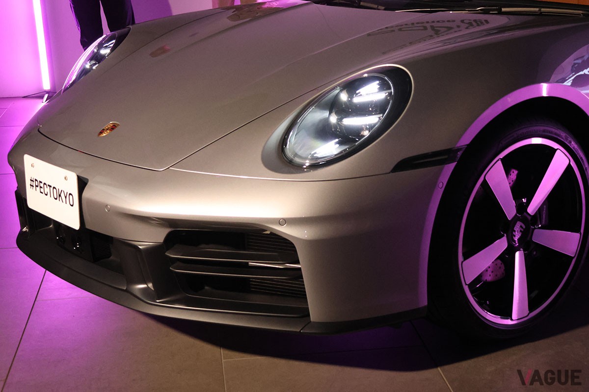 初開催となった「Night Misson 911」で日本初公開されたポルシェ新型「911カレラ」