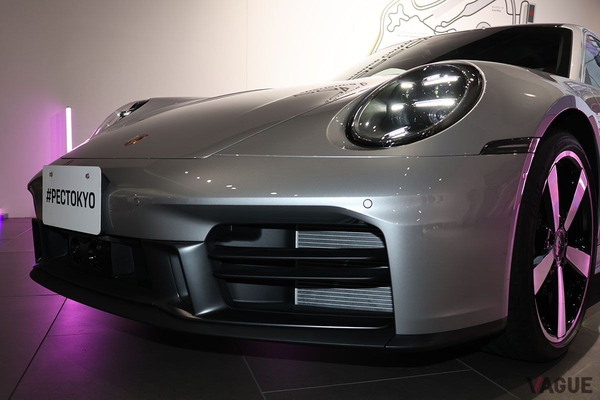 初開催となった「Night Misson 911」で日本初公開されたポルシェ新型「911カレラ」