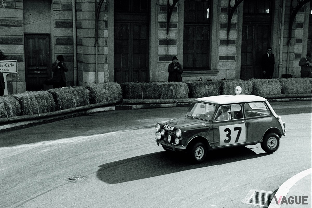 1964年のモンテカルロ・ラリーで総合優勝した「ミニ・クーパーS」