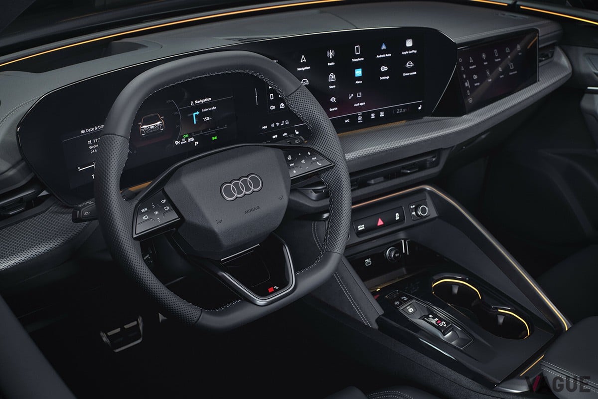世界初公開されたアウディ新型「Q5」のインテリア