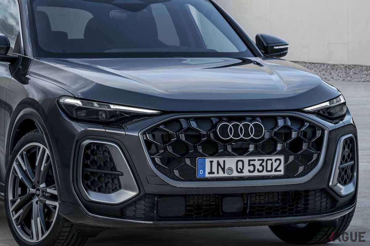 世界初公開されたアウディ新型「Q5」