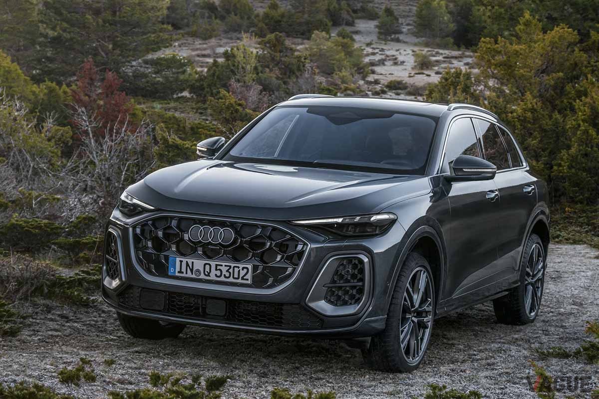 世界初公開されたアウディ新型「Q5」