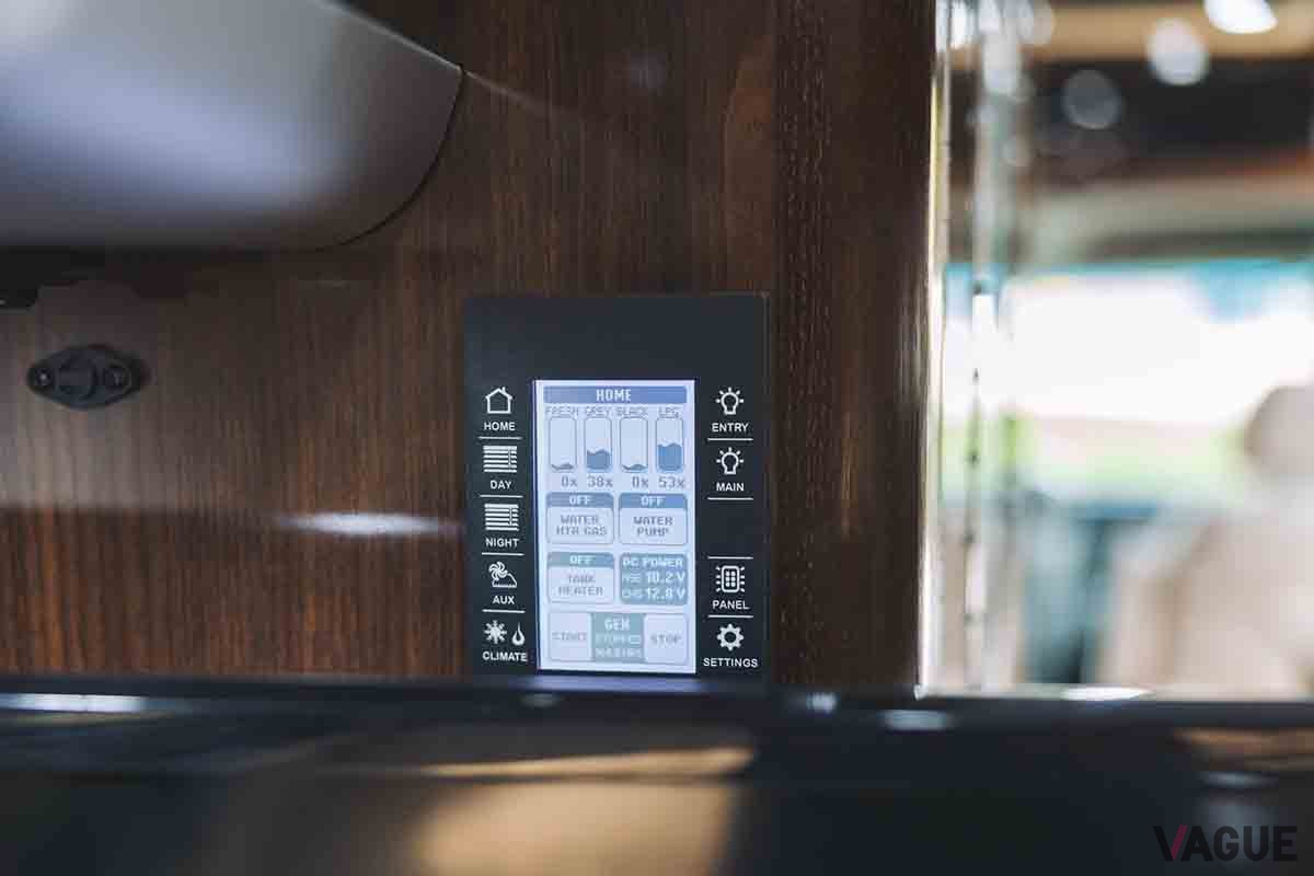 米国オークションに登場した2018年式「スプリンターエアストリーム インターステート」のインテリア