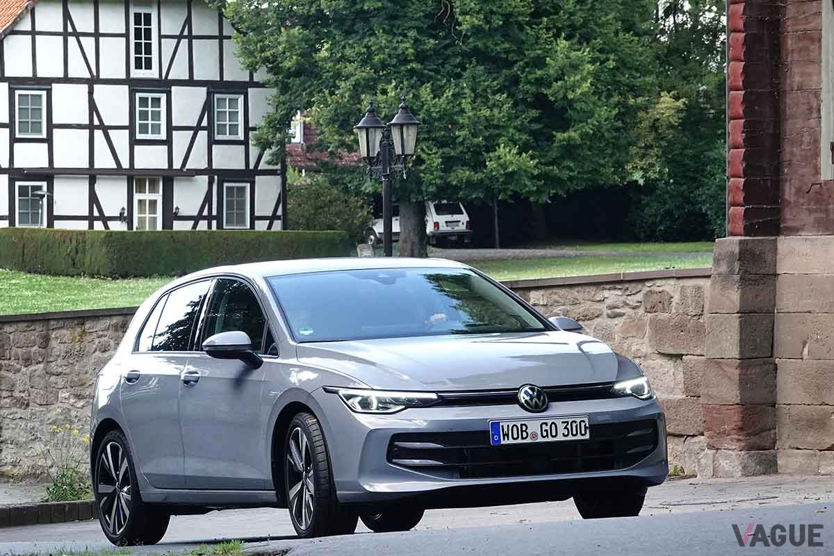 フェイスリフトされた改良新型「ゴルフ」にも試乗した