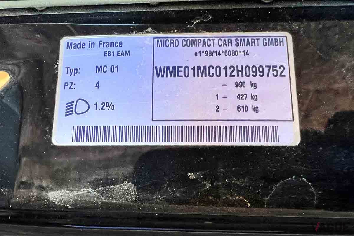 米国のオークションに登場した2002年式スマート「クロスブレード」