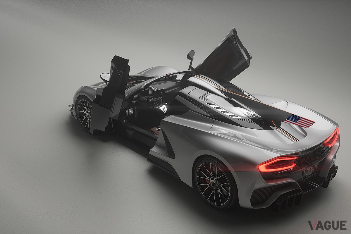 6速MTを搭載した1842馬力のハイパーカー、ヘネシー新型「ヴェノムF5 Mロードスター」