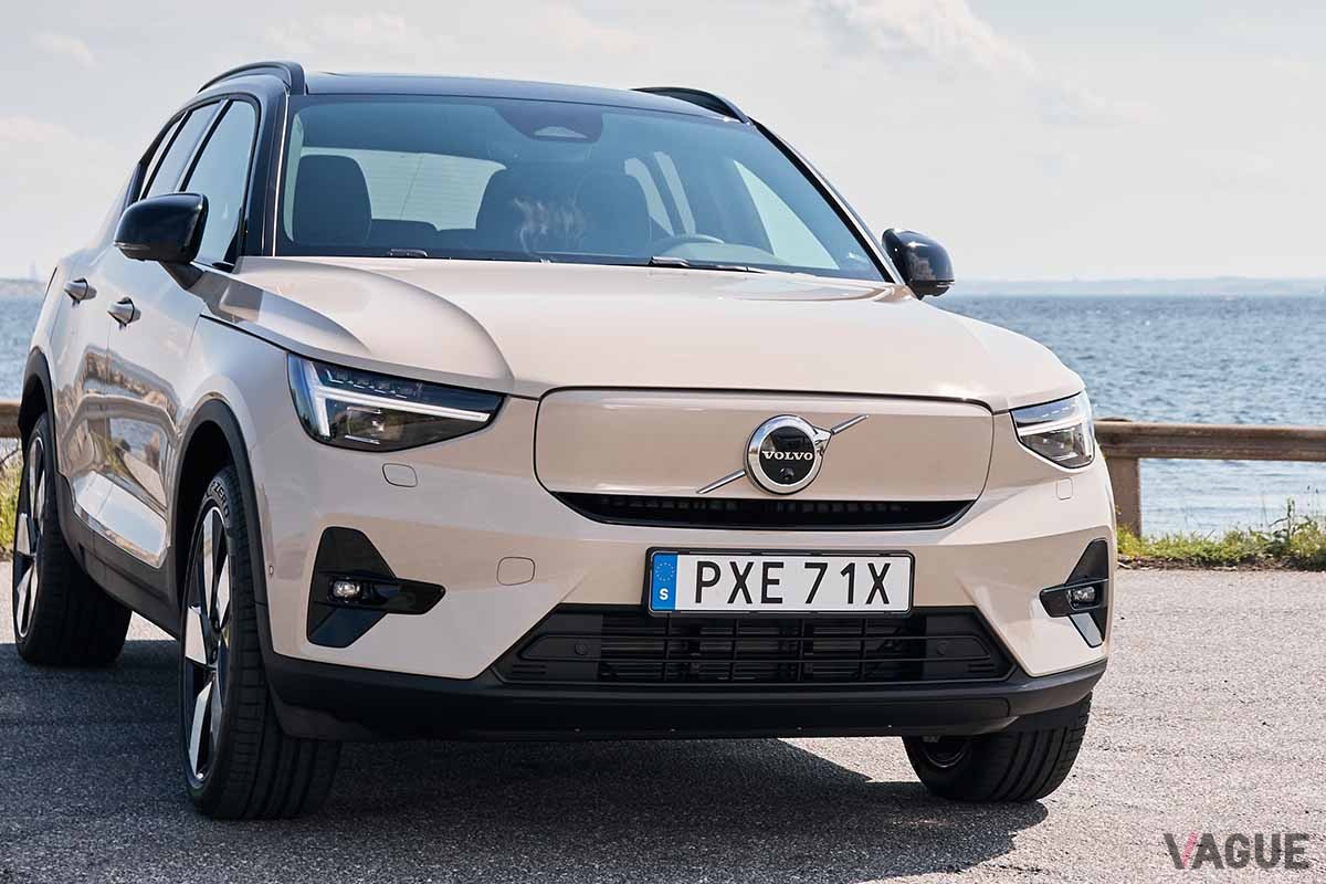 ボルボ「EX40」。従来の「XC40リチャージ」から車名が変更された