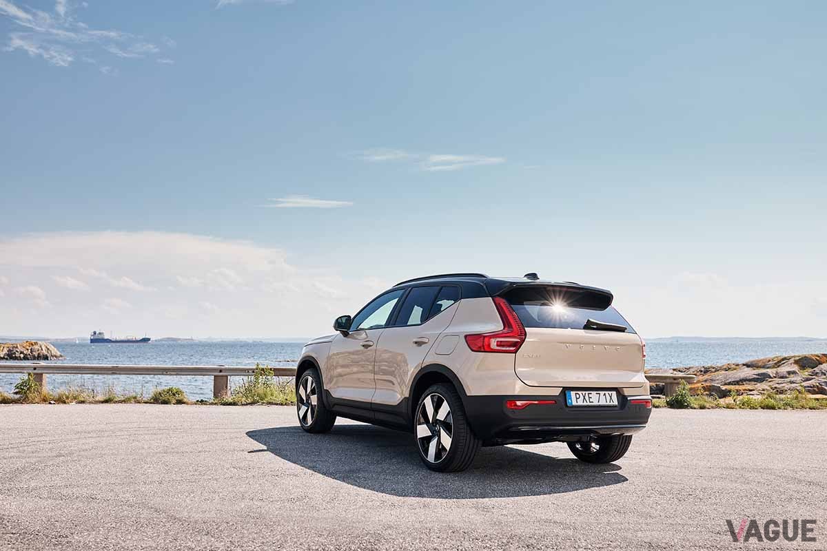 ボルボ「EX40」。従来の「XC40リチャージ」から車名が変更された