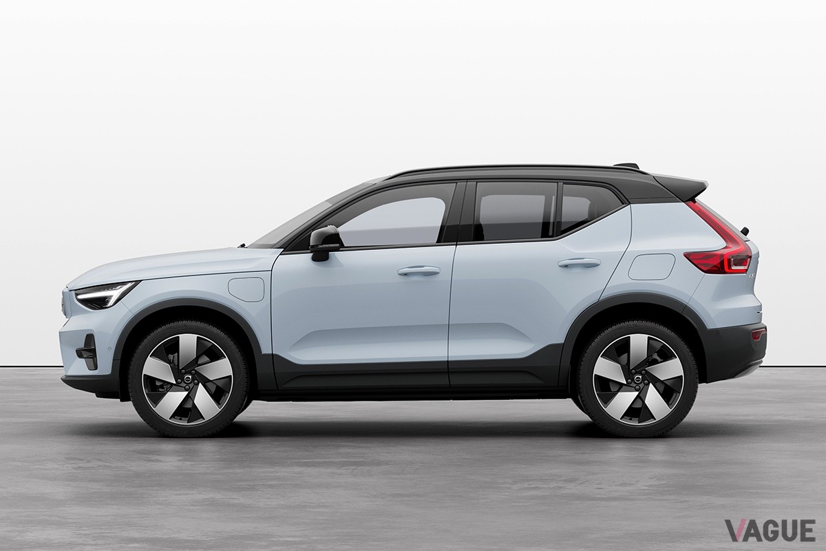 ボルボ「EX40」。従来の「XC40リチャージ」から車名が変更された