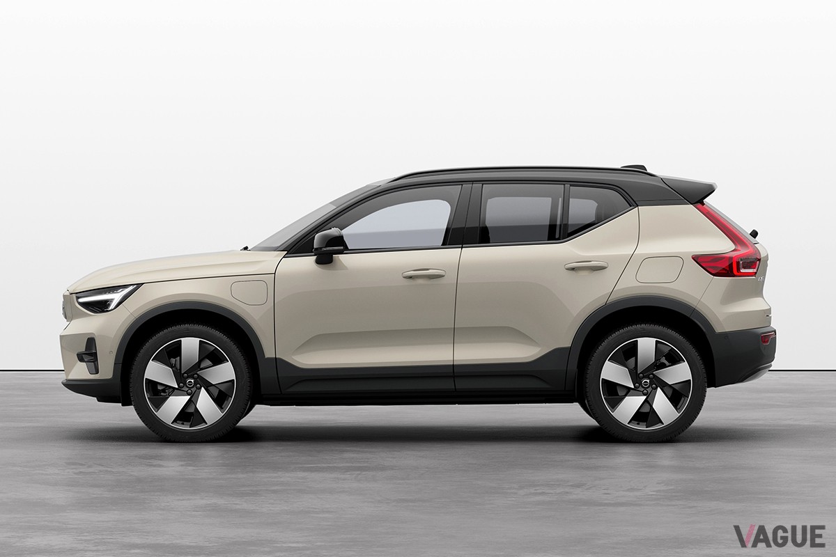 ボルボ「EX40」。従来の「XC40リチャージ」から車名が変更された