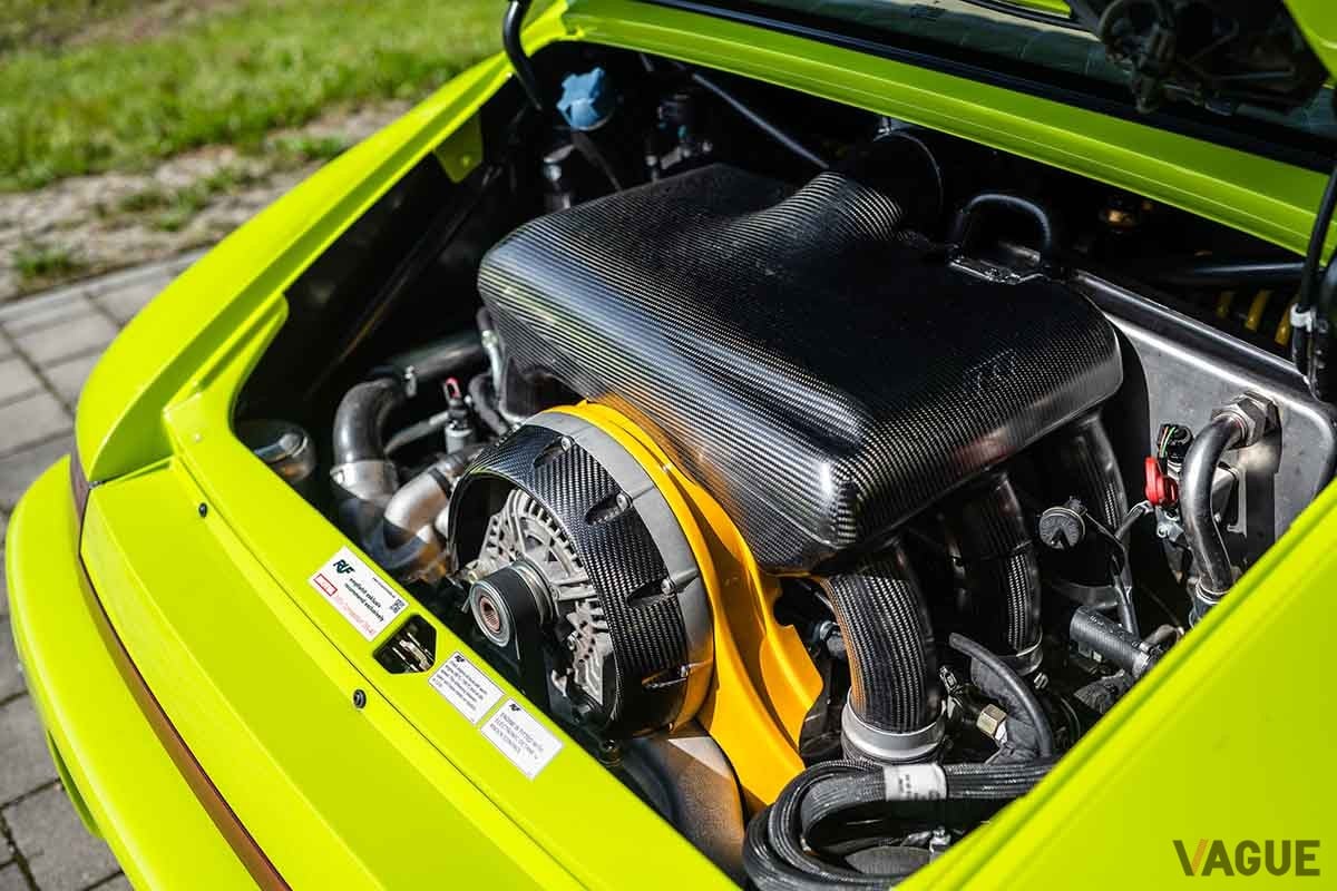 オークションに登場した2022年式RUF「SCR」のエンジン Maximilian Vogl ©2023 Courtesy of RM Sotheby's