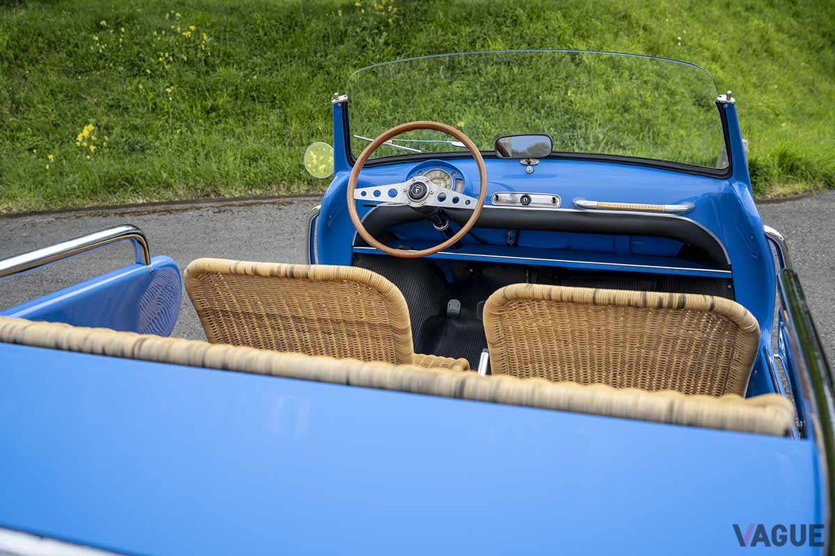 海外オークションに登場した1958年製フィアット「600ジョリー」Gerard Brown ©2024 Courtesy of RM Sotheby's