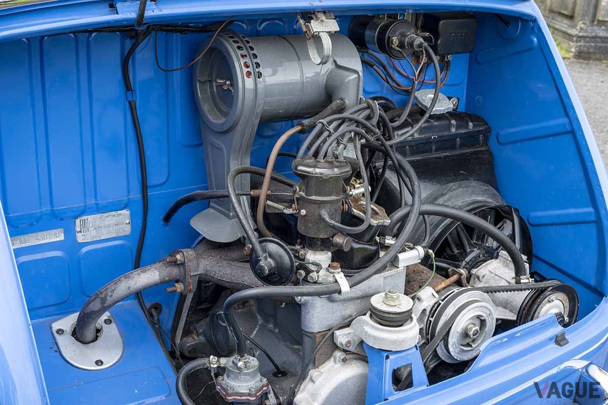 海外オークションに登場した1958年製フィアット「600ジョリー」Gerard Brown ©2024 Courtesy of RM Sotheby's