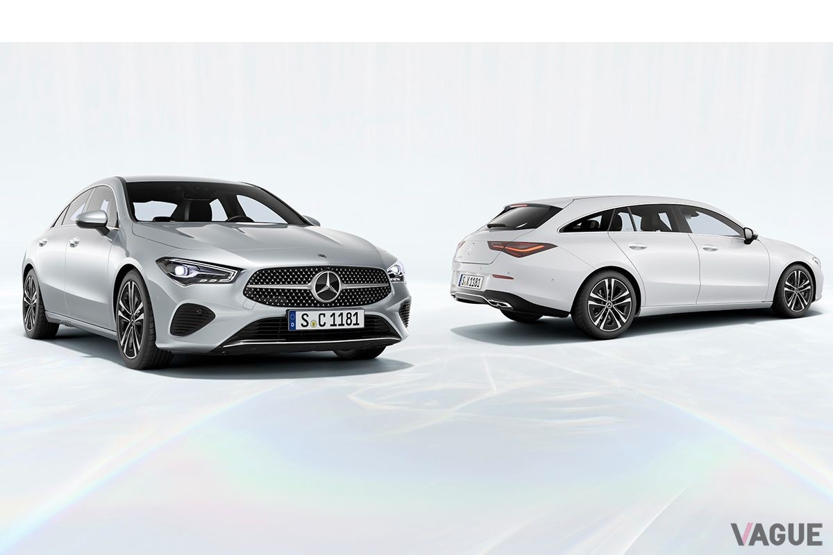 メルセデス・ベンツ改良新型「CLA」と「CLAシューティングブレーク」