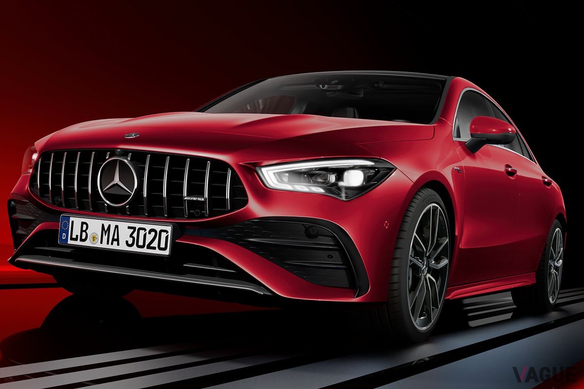 改良新型メルセデスAMG「CLA35 4MATIC」
