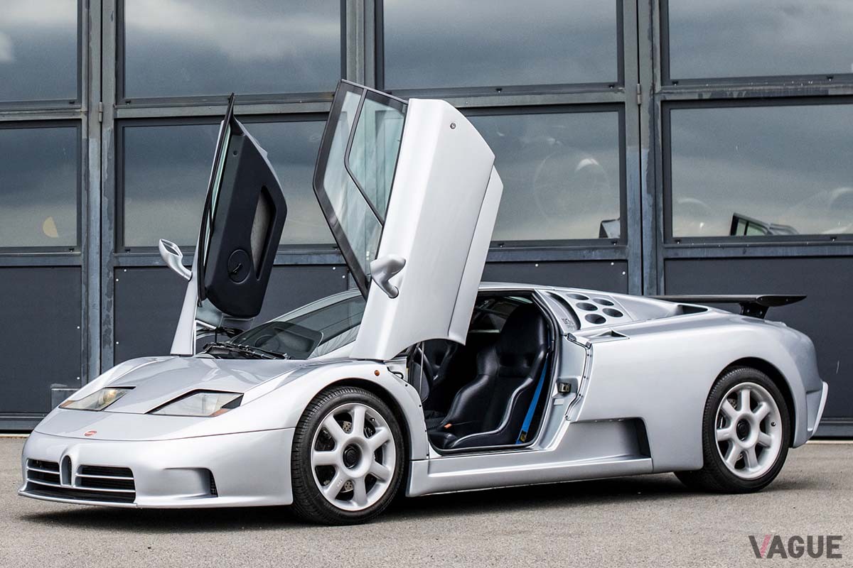 オークションに登場した1993年式ブガッティ「EB110 SS プロトタイプ」Remi Dargegen ©2024 Courtesy of RM Sotheby's