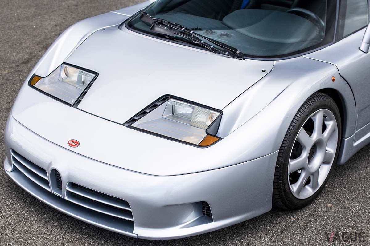 オークションに登場した1993年式ブガッティ「EB110 SS プロトタイプ」Remi Dargegen ©2024 Courtesy of RM Sotheby's